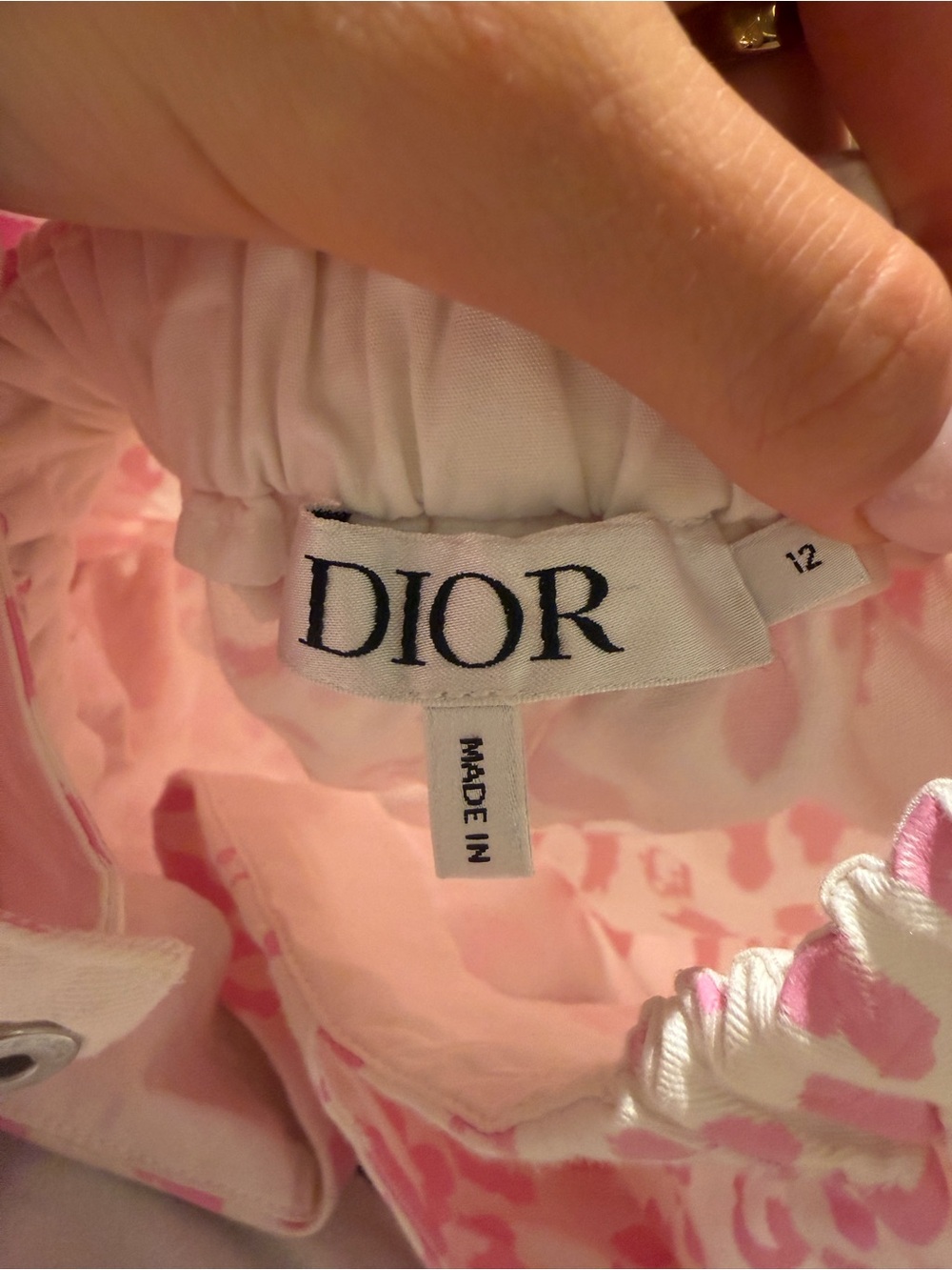 Girls Pink Leopard-Print Pajama Set with Button-Front Top - Picture 4 of 5
